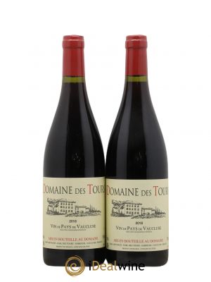 IGP Vaucluse (Vin de Pays de Vaucluse) Domaine des Tours Emmanuel Reynaud (sans prix de réserve) 2018 - Lot de 2 Bouteilles