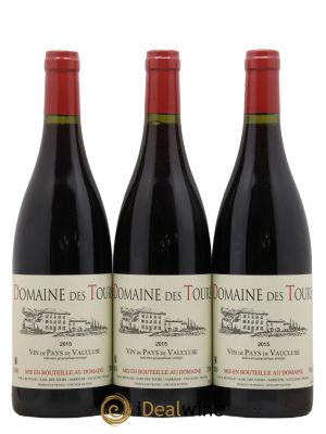 IGP Vaucluse (Vin de Pays de Vaucluse) Domaine des Tours Emmanuel Reynaud (sans prix de réserve) 2015 - Lot de 3 Bouteilles