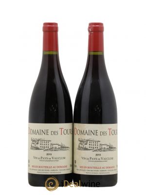 IGP Vaucluse (Vin de Pays de Vaucluse) Domaine des Tours Emmanuel Reynaud (sans prix de réserve) 2015 - Lot de 2 Bouteilles