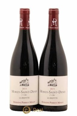 Morey Saint-Denis 1er Cru La Riotte Vieilles Vignes Perrot-Minot  2015 - Lot of 2 Bottles