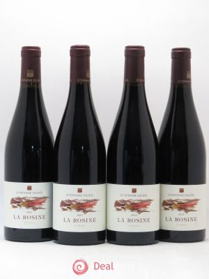 IGP Collines Rhodaniennes La Rosine Michel et Stéphane Ogier  2015 - Lot of 4 Bottles