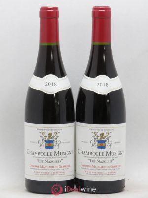 Chambolle-Musigny Les Nazoires Machard de Gramont 2018 - Lot of 2 Bottles