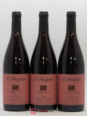 Tavel Vintage L'Anglore (no reserve) 2016 - Lot of 3 Bottles