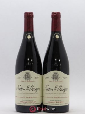 Nuits Saint-Georges Domaine Emmanuel Rouget  2017 - Lot of 2 Bottles
