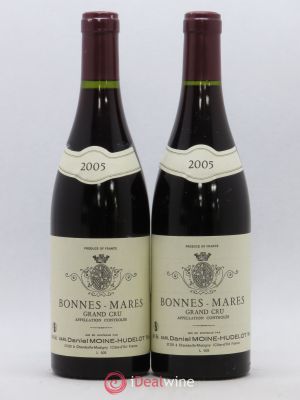 Bonnes-Mares Grand Cru Daniel Moine-Hudelot 2005 - Lot de 2 Bouteilles