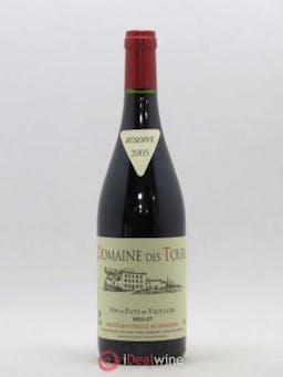IGP Pays du Vaucluse (Vin de Pays du Vaucluse) Domaine des Tours Merlot Domaine des Tours E.Reynaud  2005 - Lot of 1 Bottle