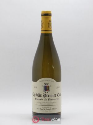 Chablis 1er Cru Montée de Tonnerre Jean-Paul & Benoît Droin (Domaine)  2019 - Lot of 1 Bottle