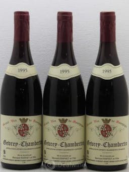 Gevrey-Chambertin Domaine Bernard Raphet 1995 - Lot of 3 Bottles