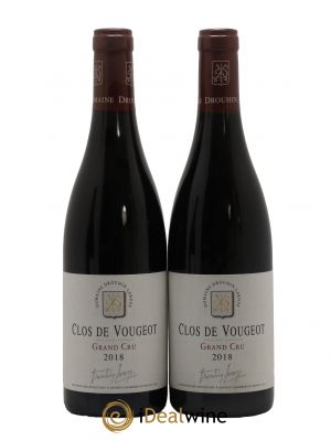 Clos de Vougeot Grand Cru Domaine Drouhin-Laroze 2018 - Lot de 2 Bottles
