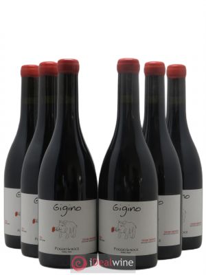 IGT Toscane Sangiovese Gigino Poggio La Noce (no reserve) 2018 - Lot of 6 Bottles
