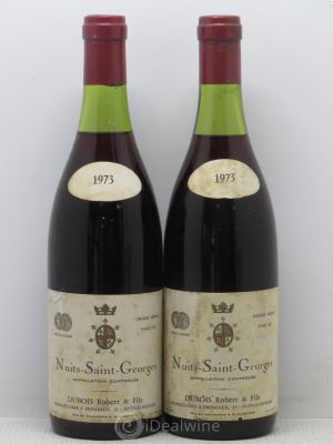 Nuits Saint-Georges Robert Dubois 1973 - Lot of 2 Bottles