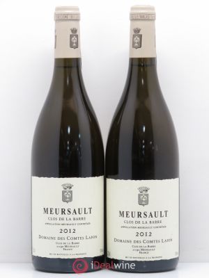 Meursault Clos de la Barre Comtes Lafon (Domaine des)  2012 - Lot of 2 Bottles