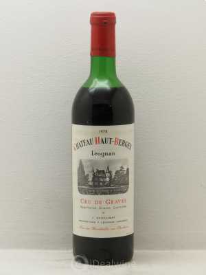 Château Haut-Bergey  1970 - Lot of 6 Bottles