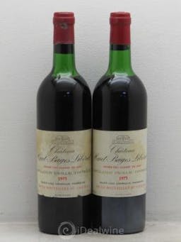 Château Haut Bages Libéral 5ème Grand Cru Classé  1975 - Lot of 2 Bottles