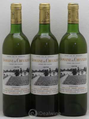 Domaine de Chevalier Cru Classé de Graves  1979 - Lot of 3 Bottles