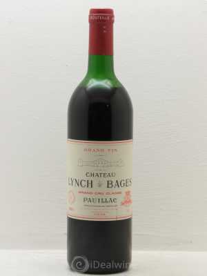 Château Lynch Bages 5ème Grand Cru Classé  1989 - Lot of 1 Bottle