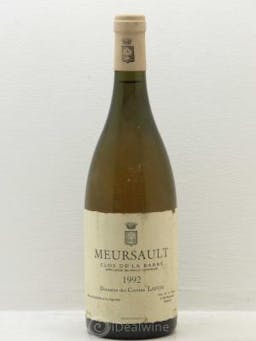 Meursault Clos de la Barre Comtes Lafon (Domaine des)  1992 - Lot de 1 Bouteille