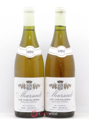 Meursault Les Chevalières René Lecuelle 1989 - Lot of 2 Bottles