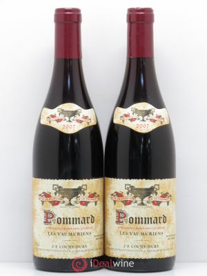 Pommard les Vaumuriens Coche Dury (Domaine)  2007 - Lot of 2 Bottles