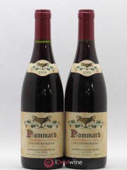 Pommard les Vaumuriens Coche Dury (Domaine)  2008 - Lot of 2 Bottles
