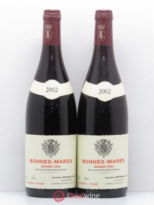 Bonnes-Mares Grand Cru Domaine Pierre Bertheau et Fils 2002 - Lot of 2 Bottles
