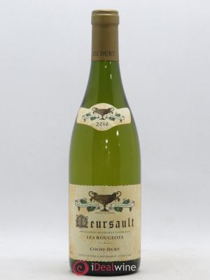 Meursault Les Rougeots Coche Dury (Domaine)  2016 - Lot of 1 Bottle