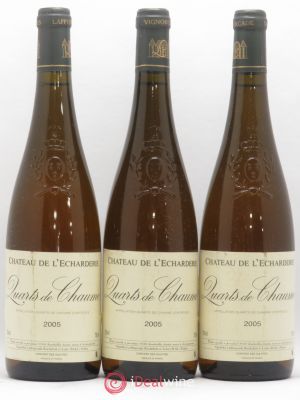 Quarts de Chaume Château L'Echarderie 2005 - Lot of 3 Bottles