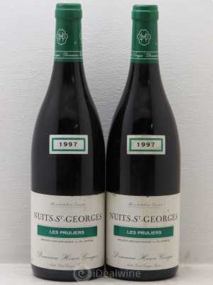 Nuits Saint-Georges 1er Cru Les Pruliers Henri Gouges  1997 - Lot of 2 Bottles