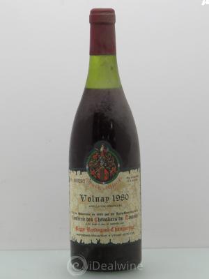 Volnay Chevalier du Tastevin Rossignol Changarnier 1980 - Lot of 1 Bottle