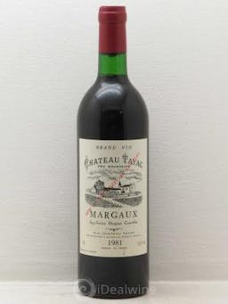 Cuvée Réservée Château Tayac  1981 - Lot of 1 Bottle