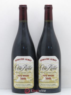 Côte-Rôtie Côte Brune Jamet  2001 - Lot of 2 Bottles