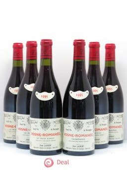 Vosne-Romanée Domaine Laurent (Les Petits-Monts La Croix Blanche, Haut Marinières, Cuvée Royale, La Croix Rameau, Champerdrix) 1995 - Lot of 6 Bottles