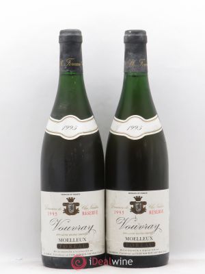 Vouvray Moelleux Réserve Clos Naudin - Philippe Foreau  1995 - Lot of 2 Bottles