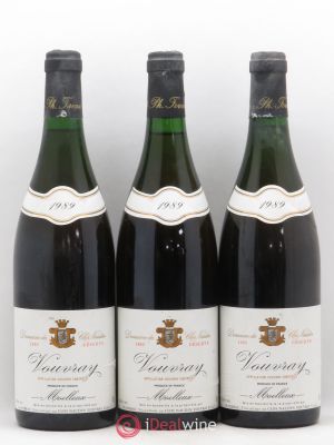 Vouvray Moelleux Réserve Clos Naudin - Philippe Foreau  1989 - Lot of 3 Bottles