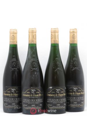 Coteau de l'Aubance Domaine Haute Perche (no reserve) 1995 - Lot of 4 Bottles