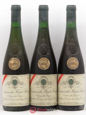 Coteaux du Layon Vieilles Vignes Domaine des Hauts Perrays  1990 - Lot de 3 Bouteilles