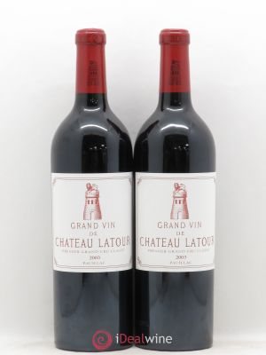 Château Latour 1er Grand Cru Classé  2003 - Lot of 2 Bottles