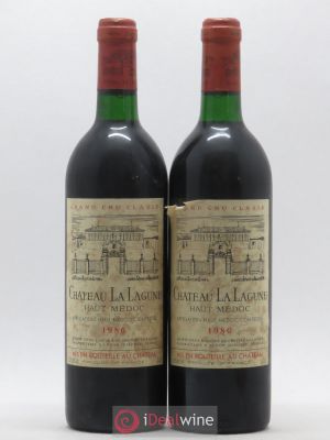 Château La Lagune 3ème Grand Cru Classé  1986 - Lot of 2 Bottles
