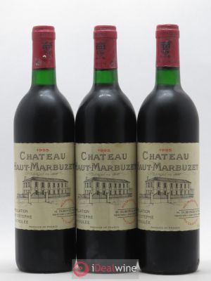 Château Haut Marbuzet  1995 - Lot de 3 Bouteilles