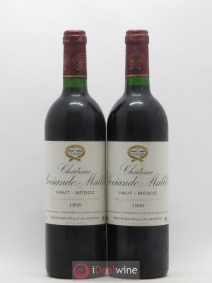Château Sociando Mallet  1995 - Lot of 2 Bottles