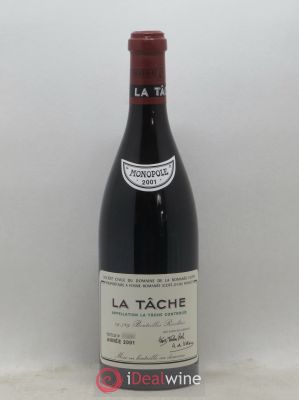 La Tâche Grand Cru Domaine de la Romanée-Conti  2001 - Lot of 1 Bottle