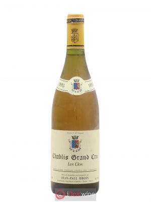Chablis Grand Cru Les Clos Jean-Paul & Benoît Droin (Domaine)  1995 - Lot of 1 Bottle