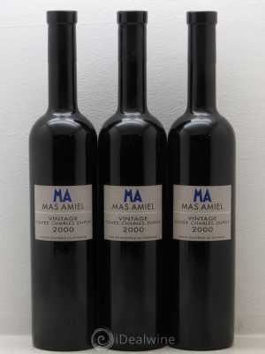 Maury Mas Amiel Cuvée Charles Dupuy 2000 - Lot of 3 Bottles