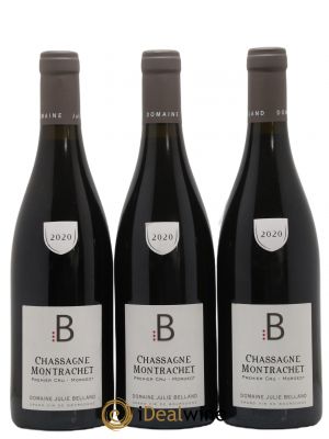 Chassagne-Montrachet 1er Cru Morgeot Domaine Julie Belland (no reserve) 2020 - Lot of 3 Bottles