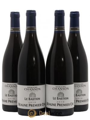 Beaune 1er Cru Bastion Domaine Chanson (no reserve) 2019 - Lot of 4 Bottles