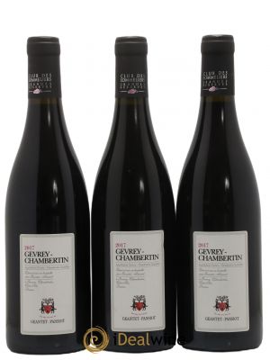 Gevrey-Chambertin Geantet-Pansiot Club Des Sommeliers (no reserve) 2017 - Lot of 3 Bottles