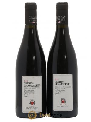 Gevrey-Chambertin Geantet-Pansiot Club Des Sommeliers 2018 - Lot of 2 Bottles