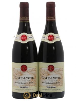 Côte-Rôtie Côtes Brune et Blonde Guigal  2018 - Lot de 2 Bouteilles