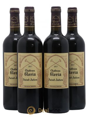 Château Gloria  2017 - Lot of 4 Bottles