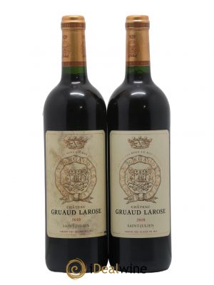 Château Gruaud Larose 2ème Grand Cru Classé  2010 - Lot of 2 Bottles